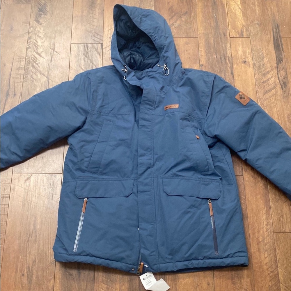 NWT Mens Columbia Trillium Parka/ South Canyon Down Parka XXL jacket